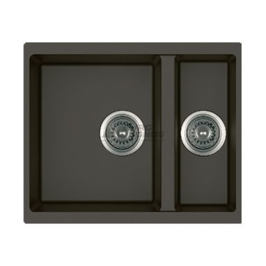 FABIANO Кухонная мойка Quadro 56x46x15 Espresso (8221.301.0648)